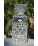 Bohemia 6pc Full Lead Crystal Whiskey glass set w/ decanter in Box Vinta... - $2,238.72 MXN