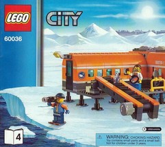 Instructions Books 4 &amp; 5 Only For LEGO CITY Arctic Base Camp 60036 - £5.10 GBP