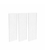 Only Hangers Commercial Grid Panels, 2&#39; x 6&#39; White (Pack of 3) - $2,323.09 MXN