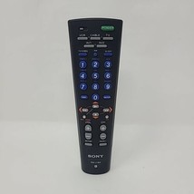 OEM GENUINE SONY Remote Control RM-V18A TESTED (DD-2587) Original Black ... - $9.89