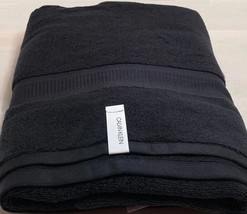 Calvin Klein Bath Towel Bath Towel Black Measures 29 x 56 inches - $16.78
