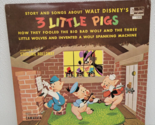 Walt Disney - Three Little Pigs (1966) Vinyl LP Sterling Holloway - 3 - ... - $6.43
