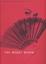 Merry Widow Program Souvenir Program &amp; Program 1961 San Francisco Light Opera - £24.77 GBP