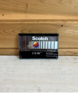 Cassette Tape Blank Media Sealed Scotch CX90 - $13.17 CAD