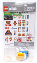 Lego 6255894 Xtra Stickers Set of 5 town-style sticker sheets 853921 NEW - $12.38