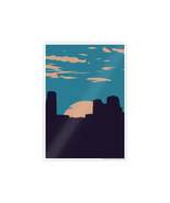 Modern Gloss Poster with Sunset Skyline – Artistic Wall Decor for Home o... - $531.28 MXN