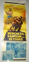 Hercules, Samson, And ULYSSES-1965-INSERT-KIRK Morris Fn - £75.11 GBP