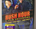 Rush Hour 1 2 3 Film Collection 2-Disc DVD Set 2011 NEW Jackie Chan Chri... - $8.99