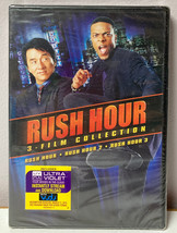 Rush Hour 1 2 3 Film Collection 2-Disc DVD Set 2011 NEW Jackie Chan Chris Rock - £7.12 GBP