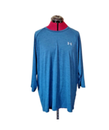 Under Armour Heatgear Loose Top Teal Women Size XL Long Sleeve - £17.13 GBP