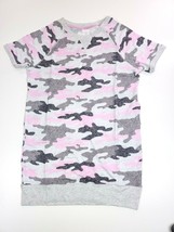 Secret Treasures Women&#39;s Stretch Sleepshirt Nightgown Small Pink Gray Ca... - £6.61 GBP