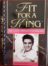 Fit For A King Elvis Presley Cookbook 1992, Lots of B&amp;W photos of Elvis - £6.25 GBP