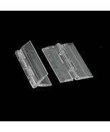 Fujiyuan 5 Pcs 65mmx42mm Plastic Acrylic Folding Hinge Plexiglass for Ca... - $5.58