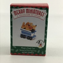 Hallmark Merry Miniatures Mickey Express Train #2 Pluto&#39;s Coal Car Vinta... - £15.56 GBP