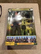 POWER TEAM ELITE World Peacekeepers Action Figure 12&quot; Helicopter Commander NEW - $45.82