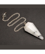 Bulk 5 Pcs Natural Rainbow Moonstone Gemstone Dowsing Pendulums - $915.99 MXN