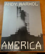 Andy Warhol AMERICA Photography 1985 Stated 1st Ed w Full number line, Paperback - £99.91 GBP