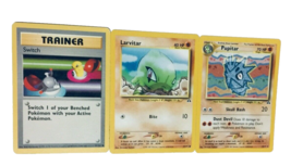 Pokemon Cards Neo Discovery Pupitar Evolution Set Near Mint vtd - $7.43