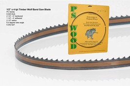 Wood Wolf 1/2&quot; X 80, 4 Tpi Bandsaw Blade. - $34.92