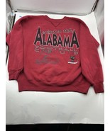 Vintage 80s 90s Salem Alabama Crimson Tide Football Club Sweat Shirt Med... - $819.22 MXN