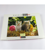 Kittens 500 pc jigsaw puzzle by NATHAN/ RAVENSBURGER (purchased in France) - $289.45 MXN