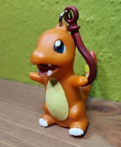 VTG 1995-1998 Charmander Pokémon Figure Toy Keychain Backpack Clip Nintendo HTF - £15.68 GBP