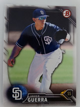 2016 Bowman Draft #BD-181 Javier Guerra San Diego Padres Baseball Card - $1.00