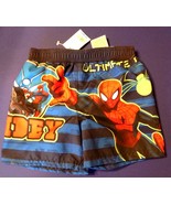 Marvel Spiderman Infant Boys Swim Trunks Shorts Size 12 Month New - £7.86 GBP
