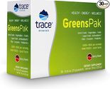 Trace Minerals- Greens Pak - Powder Drink Mix- Berry Flavor- 30 Packets ... - $25.00