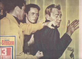 13 WEST STREET Alan Ladd Rod Steiger (1962) Lobby Card - $14.84