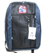Swiss Goose Elegance: Designer Smart-USB Backpack in Dark Blue - New Wit... - £26.03 GBP