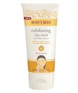 BURT&#39;S BEES Exfoliating Clay Mask W/ Plum Extract-Refines &amp; Smooths Skin! - $271.18 MXN