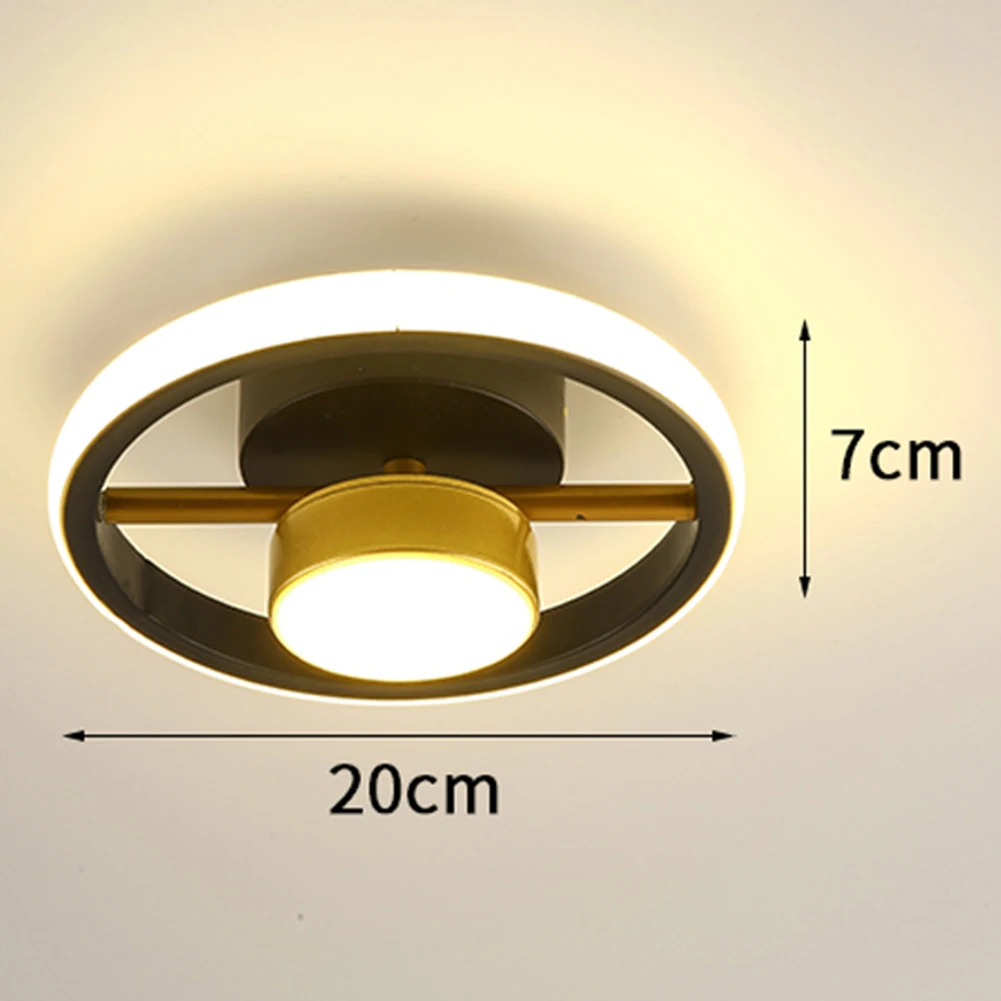  LED Ceiling Lights Creative Indoor Lamps Geometry Durable Multifunctional Simpl - £170.03 GBP