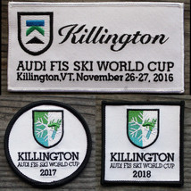 2016 2017 2018 KILLINGTON Audi FIS World Cup Ski 3 Patch Lot Womens SHIF... - £35.51 GBP