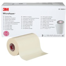 3M Microfoam Surgical Tape, 1528-4, 4 inch x 5 1/2 yard (10cm x 5m), Stretched - £33.21 GBP