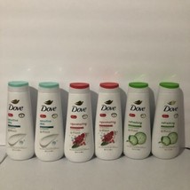 6X Bottles Of 20 Fl Oz Of Dove, Sensitive Skin, Rejuvenating & Refreshing - $28.04