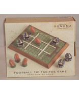 Football Tic-Tac-Toe Game Hand Painted Resin - Kohl&#39;s - New in Box - $5.89