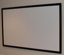 42"x72" High Contrast Grey Projection Screen Material + Plans For DIY Fr... - $57.99