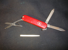 Victorinox Rostfrei Switzerland Multi-Tool Knife Blade File Scissors Toothpick - $9.95