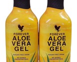 2 Pack Piezas Forever Living Aloe Vera Gel 33.8 fl.oz (1 Liter) FREE SHI... - $41.98