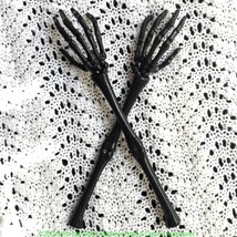 Halloween Gothic SKELETON HAND ARMS TONGS SERVER Kitchen Utensil Tablewa... - $128.40 MXN