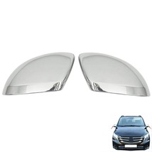 2x CHROME SIDE LEFT &amp; RIGHT WING MIRROR COVER CAPS MERCEDES VITO W447 20... - £30.78 GBP