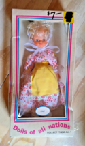 Dolls Of All Nations Italy #1052 in Box! VINTAGE! Hills Dept. Store Stock - £10.00 GBP