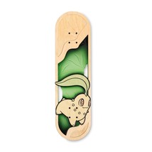 Pokemon Bear Walker Chikorita Skateboard Deck + x2 Wall Mounts Maple Figure - £378.01 GBP