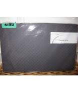 Charisma AMELIA Blue Diamond jacquard king bedskirt NIP - $49.22 CAD
