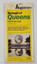 *L1) Vintage 1992 Hagstrom Map of Queens Borough New York City Foldable - $19.79