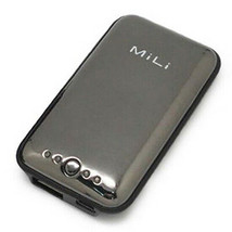 MiLi Gris Potencia Miracle Externo Batería Con USB Cable Apple IPHONE 4 4S - £23.29 GBP