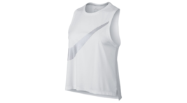  Nike- Womens City Core DRY Racerback Running- Athletic White Tank Top- NWT - £23.61 GBP