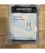 Shapermint Essentials Open Bust Shaper Short M Black New - £19.35 GBP