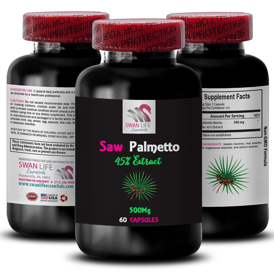 Botanical Balance - SAW PALMETTO 45% EXTRACT - Natural Path 1 Bottle 60 ... - $17.96